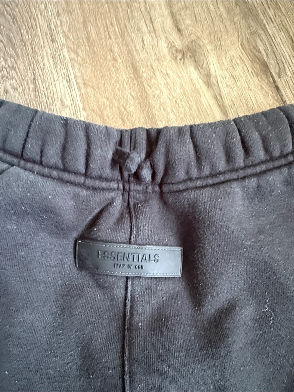 Fear of God Essentials Kids Black Jogger Sweatpants Size 6/7 - Picture 4 of 9
